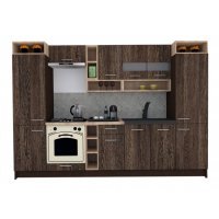 Bucatarie COSSY NEW 300 Wenge / Decor 7648